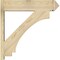 Ekena Millwork Imperial Arts & Crafts Rough Sawn Outlooker, Douglas Fir, 8"W x 34"D x 34"H OUT08X34X34IMP03RDF - alternate 2